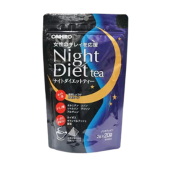 Trà giảm cân Night Diet Tea Orihiro 24 gói x 2g - Hỗ trợ giảm cân