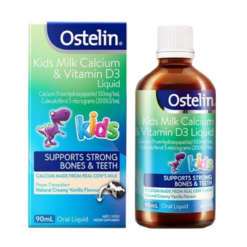 Ostelin kid milk calcium & vitamin d3 liquid 90ml