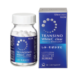 Viên uống trắng da transino white c clear 120 viên
