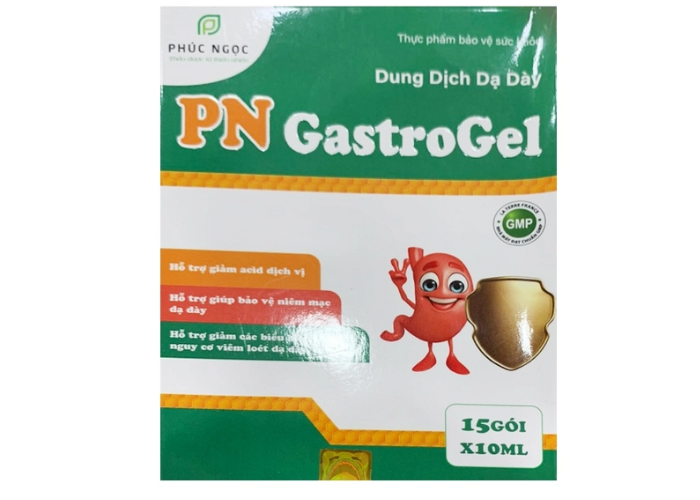 Dung dịch dạ dày PN Gastrogel 15 gói x 10ml