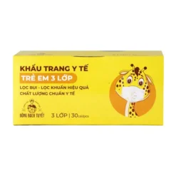 Khẩu trang y tế trẻ em 3 lớp Bông Bạch Tuyết