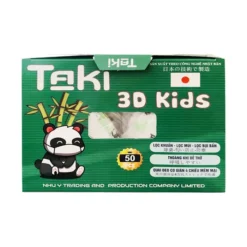 Khẩu trang y tế trẻ em Taki 3D Mask Kids Hộp 50 cái