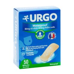 Băng keo cá nhân Urgo Waterproof Hộp 50 miếng