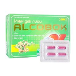 Viên giải rượu Alcobok Dragon 15 vỉ x 4 viên