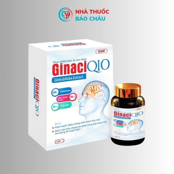 Viên uống Ginaci Q10 Dragon giúp bổ não
