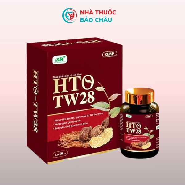 Viên uống hỗ trợ mọc tóc HTO TW28 Dragon