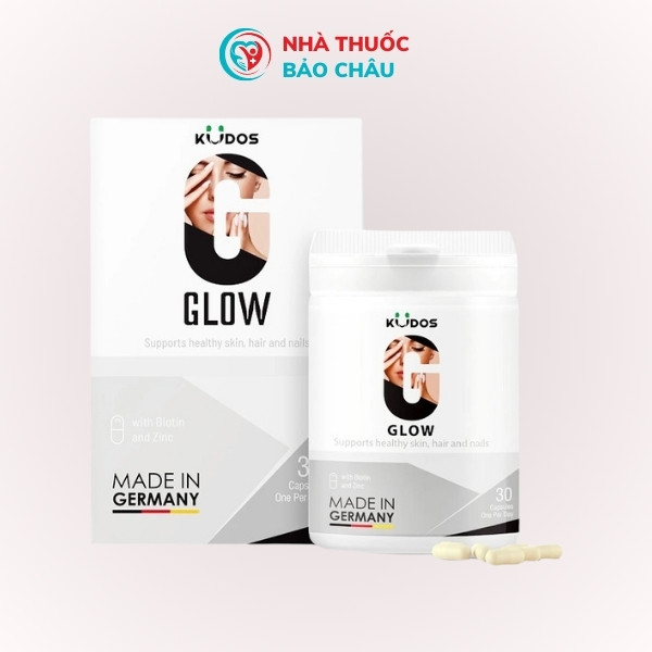 Viên uống Kudos Glow hỗ trợ da móng tóc